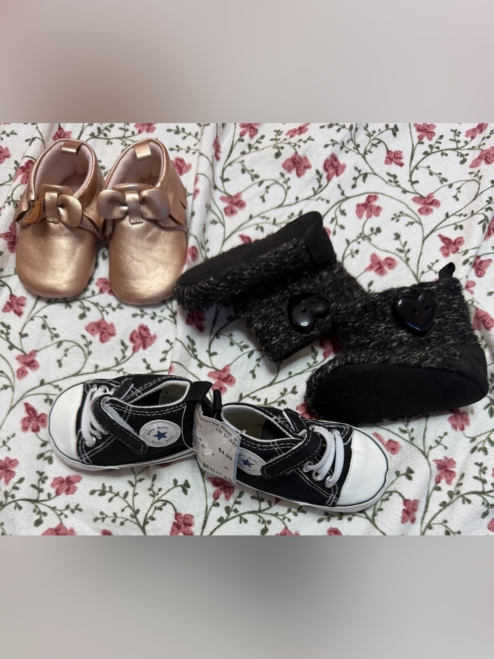 Baby Infant girl Shoe Lot